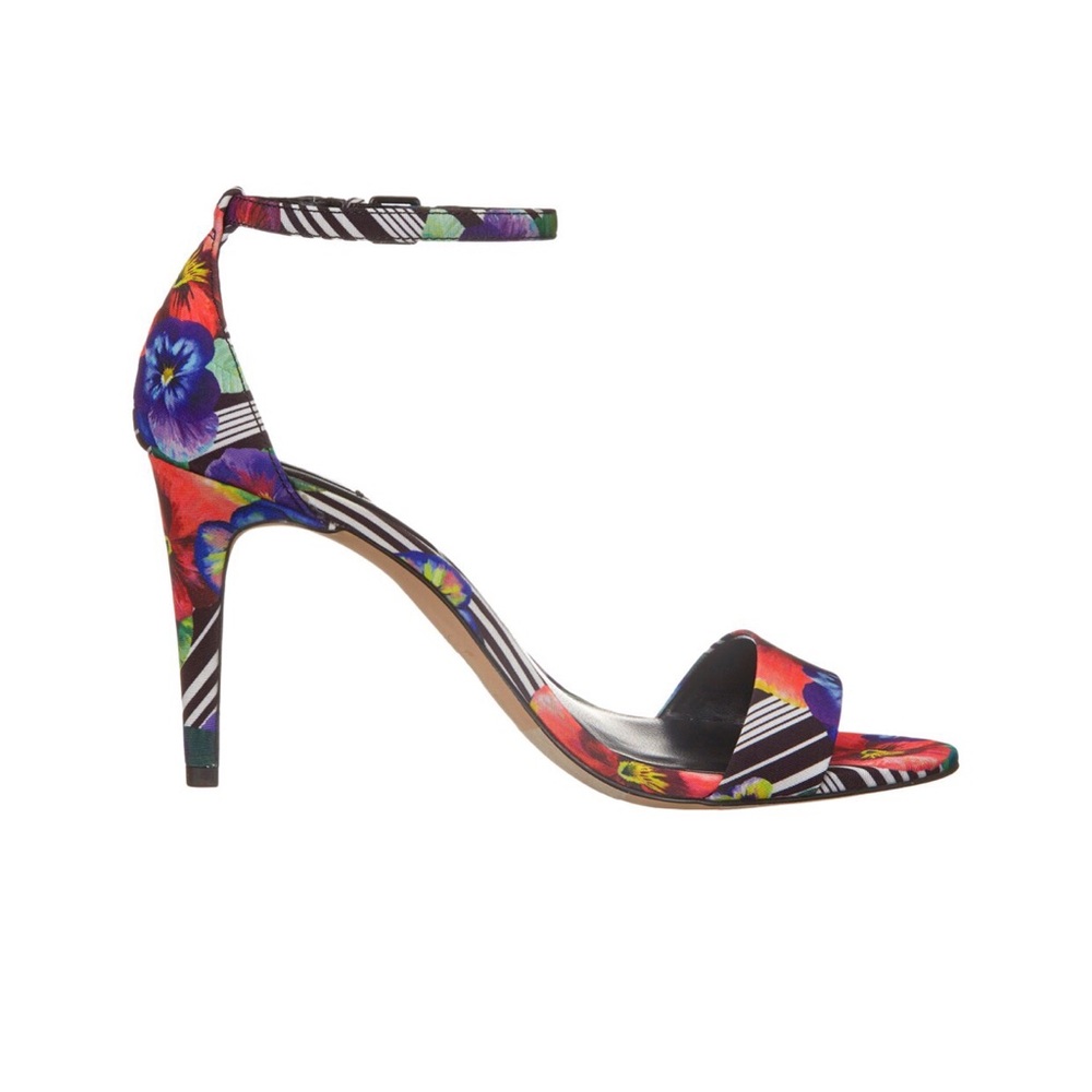 Aldo | Floral dress sandals multicolor